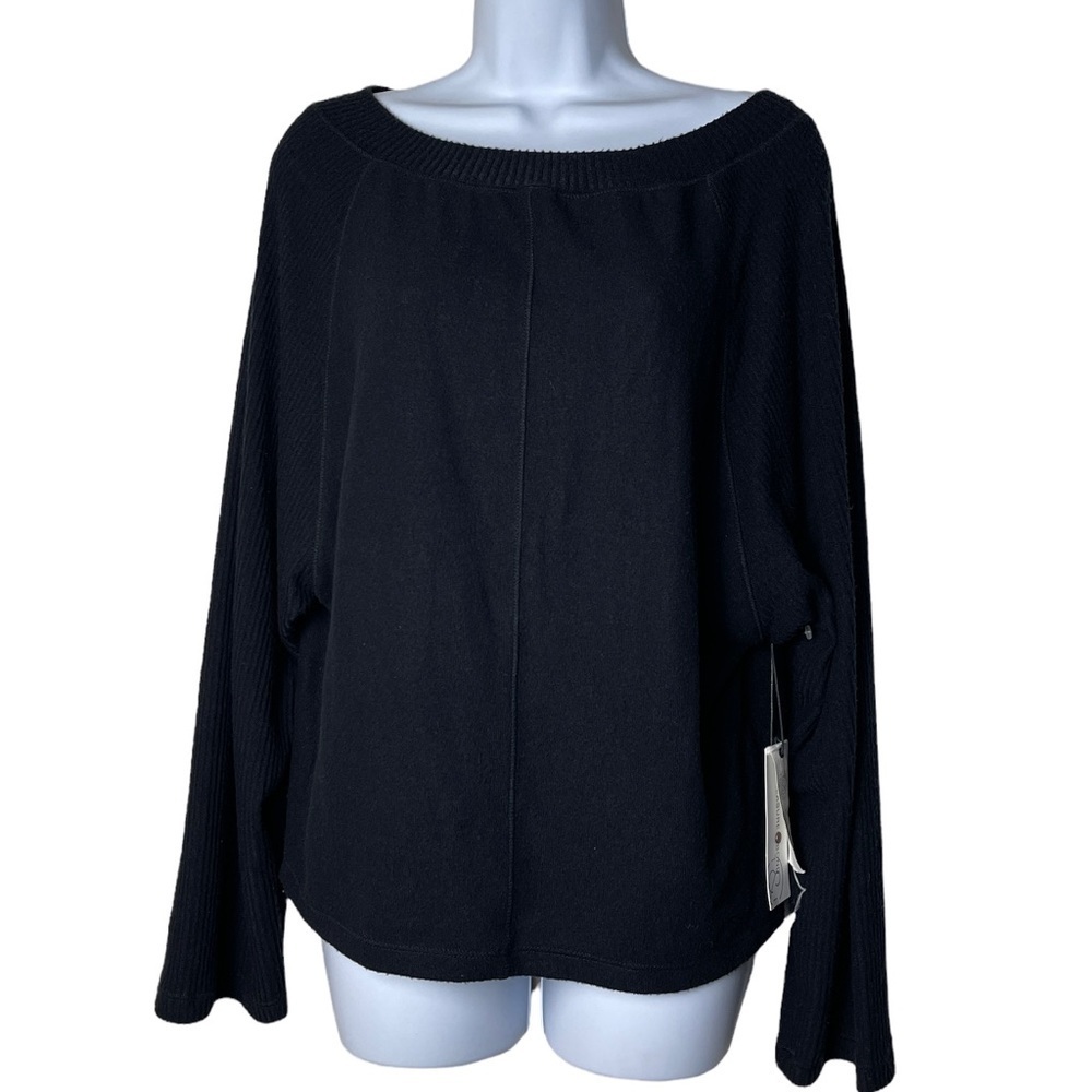 NWT Treasure & Bond Dolman Sleeve Black Sweater Size Small